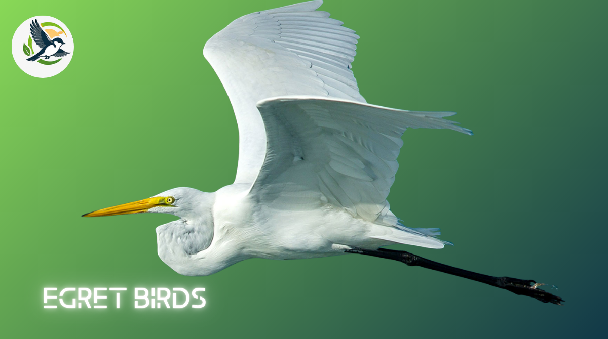 Egret birds
