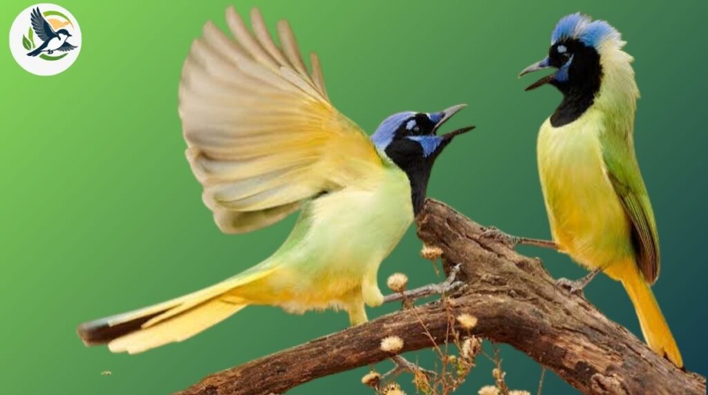 green jay bird